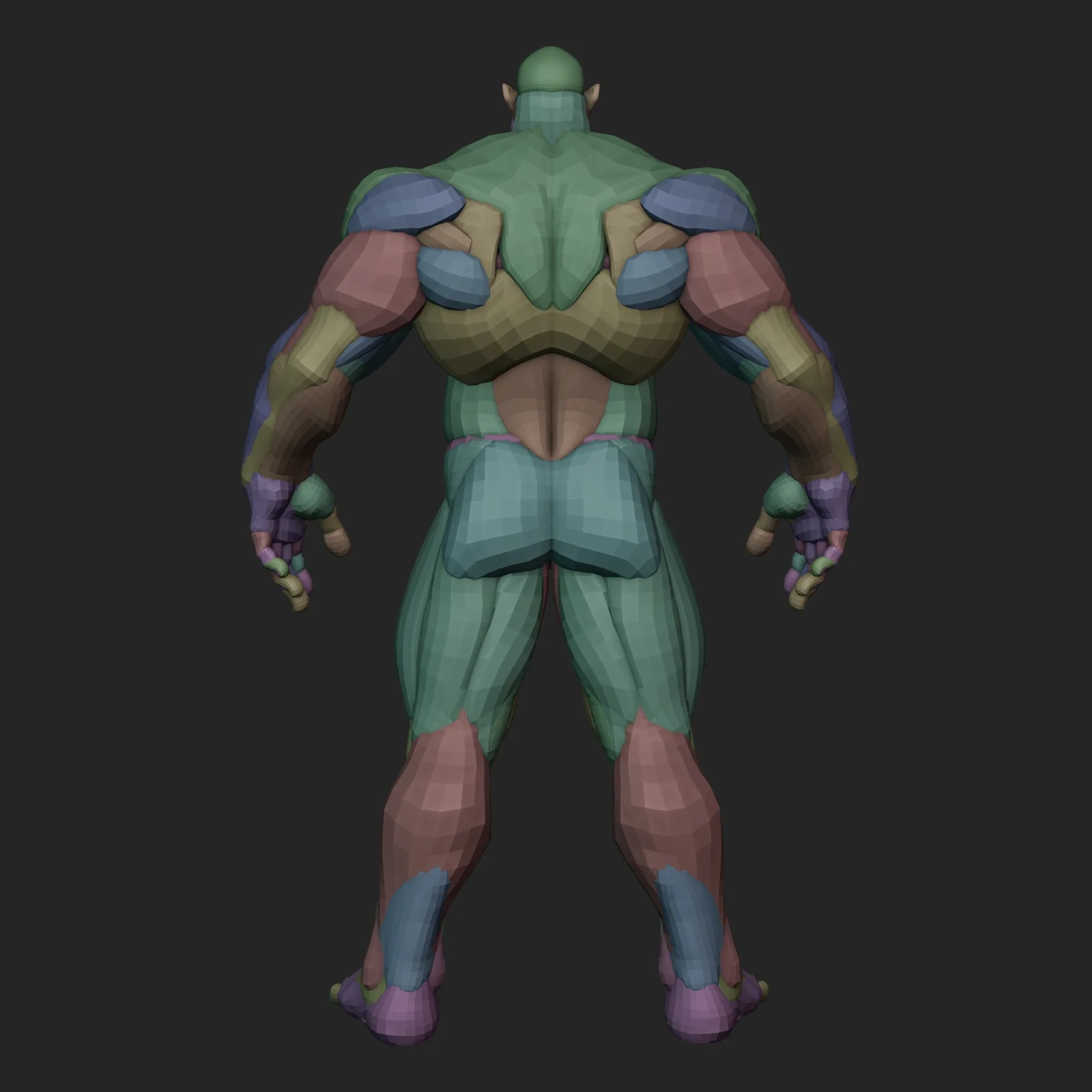 Orc Character Blockout screenshot 6