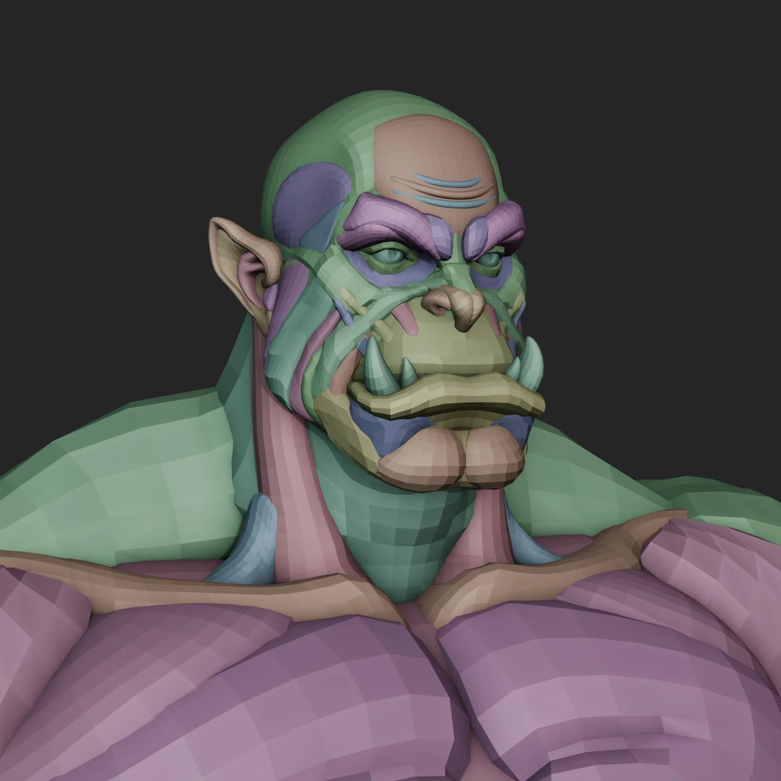 Orc Character Blockout screenshot 7
