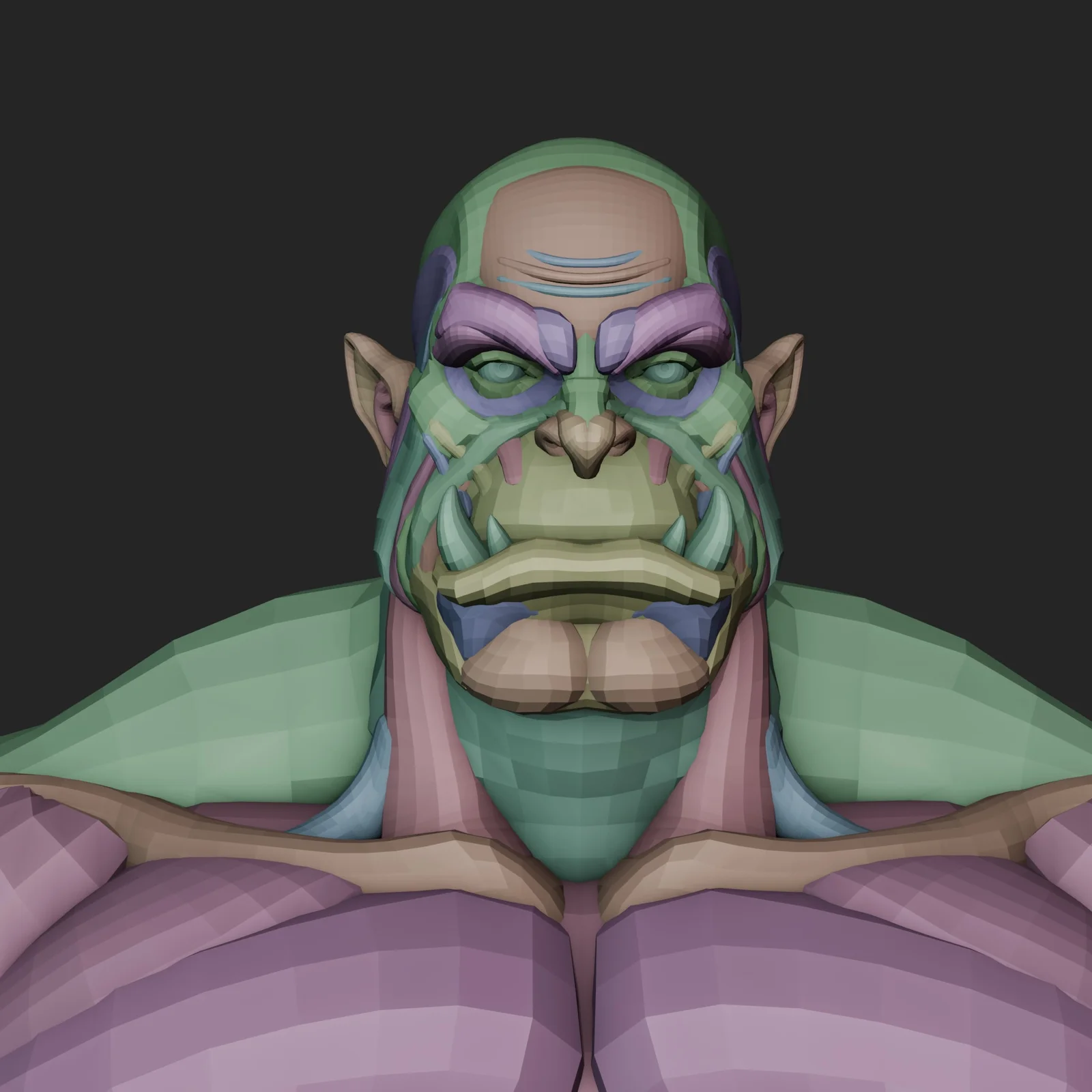 Orc Character Blockout screenshot 8