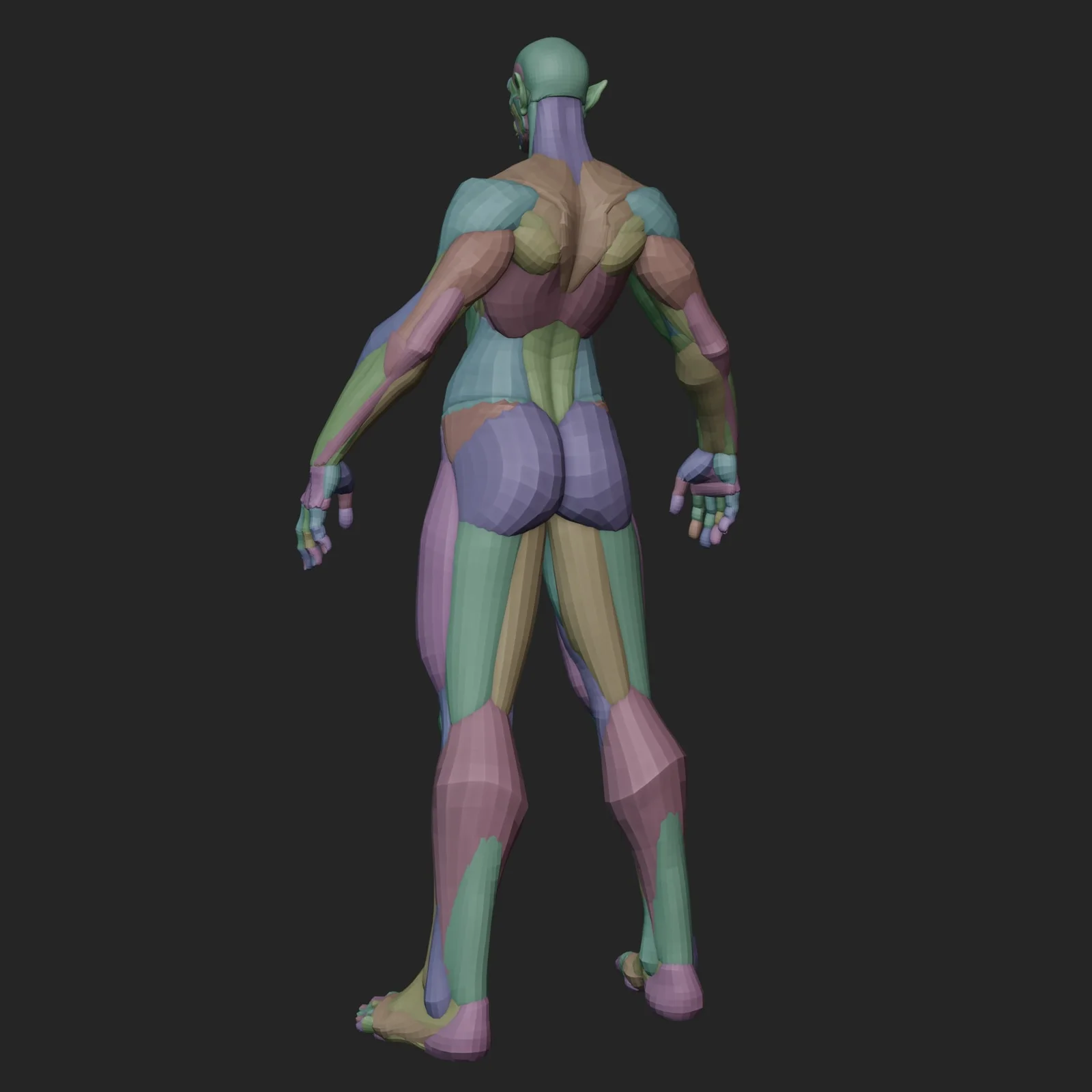 Orc Female Anatomy Blockout screenshot 5