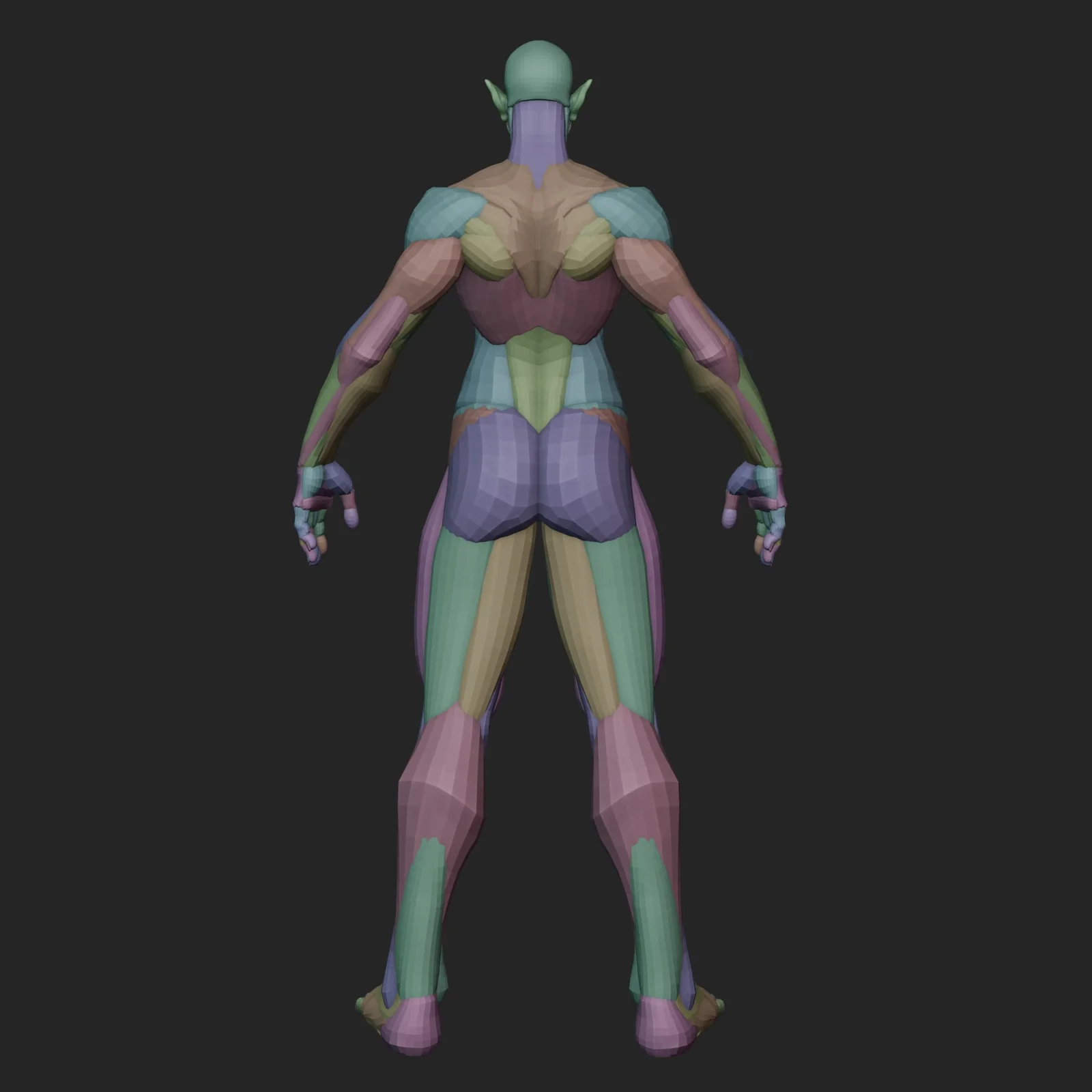 Orc Female Anatomy Blockout screenshot 6