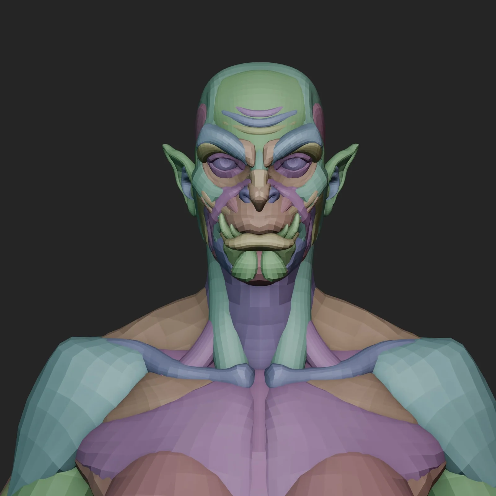 Orc Female Anatomy Blockout screenshot 7