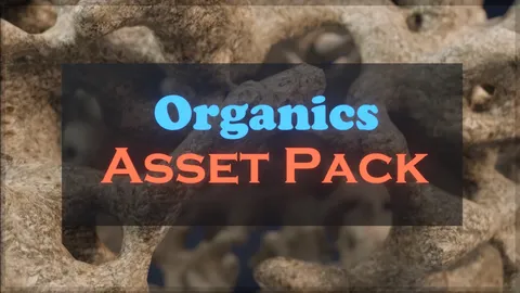 Organics Asset Pack - Blender 3d models