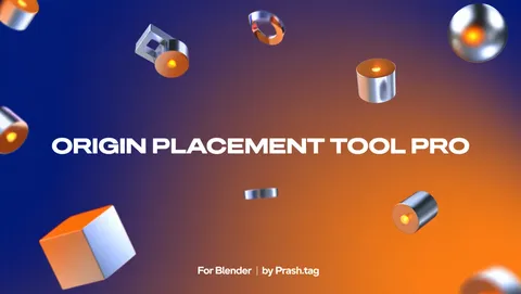 Origin Placement Tool Pro - Blender addons