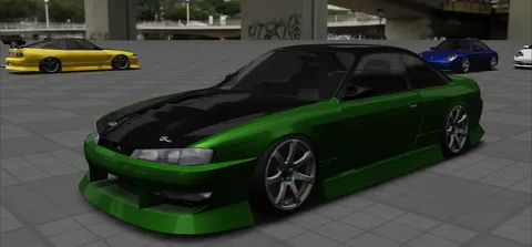 OriginLab S14 Aggressive Line Aero - Blender 3d models