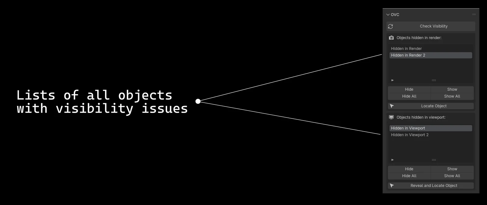 Object Visibility Checker screenshot 3