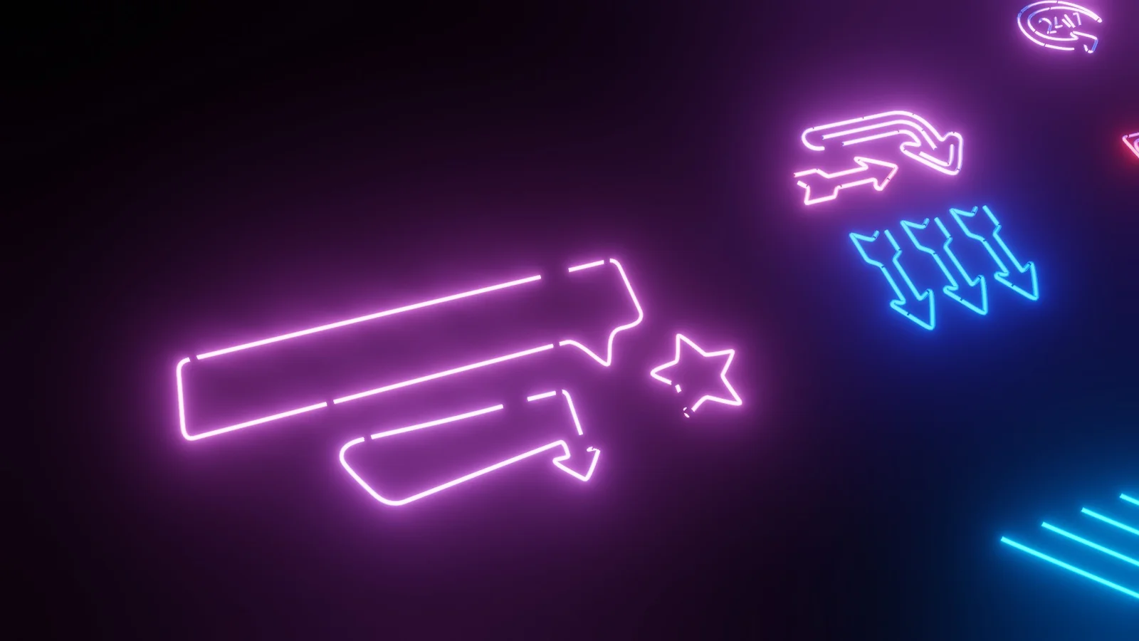 Neon Lights Asset Collection screenshot 3