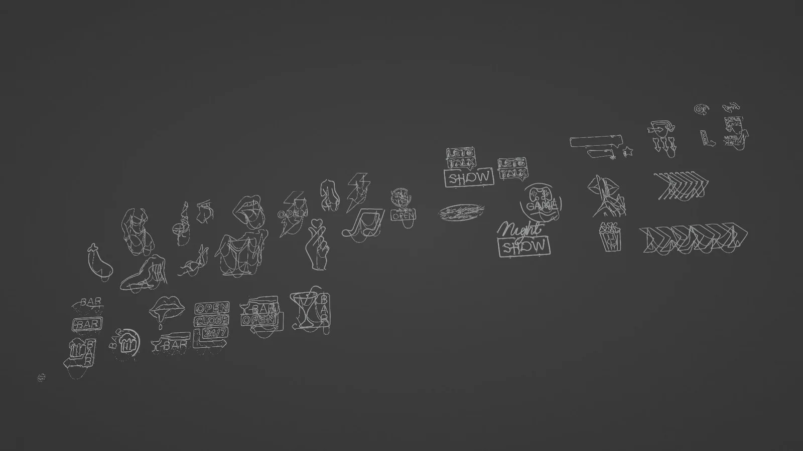 Neon Lights Asset Collection screenshot 6