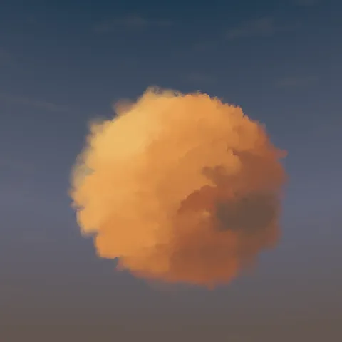 Painterly Clouds - Blender shaders