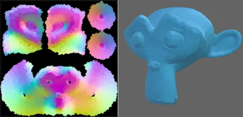 Painterly Normal Generator - Blender geometry nodes