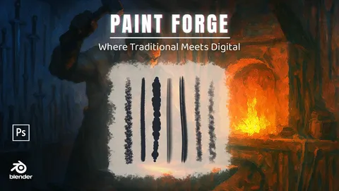 PaintForge - Blender sculpting brushes