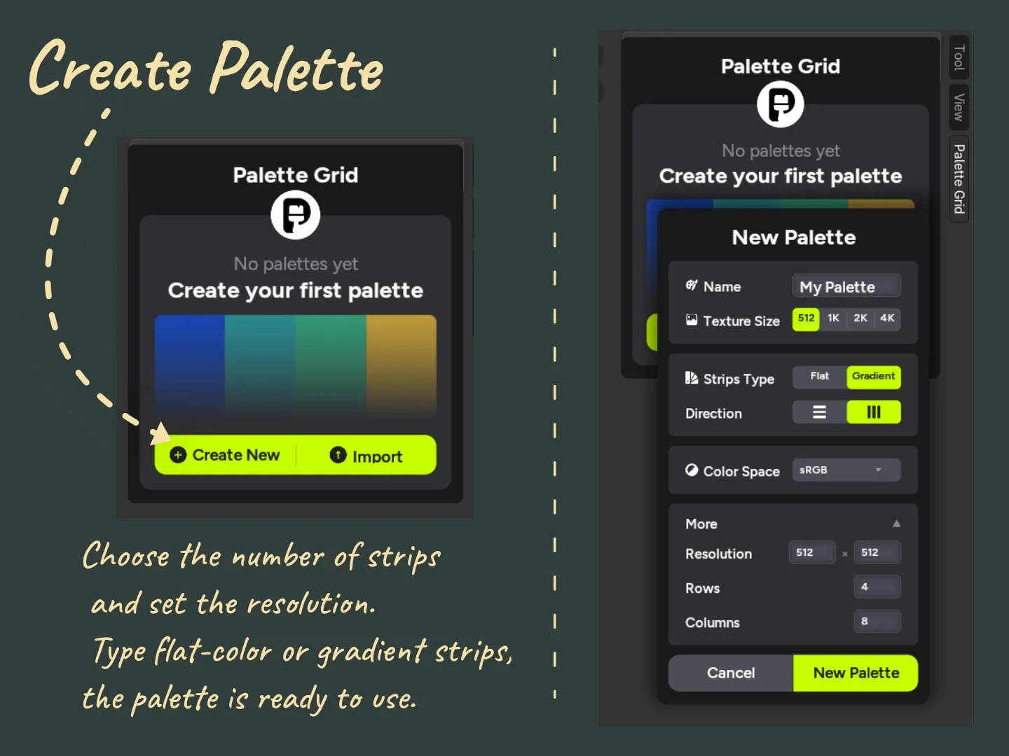 Palette Grid screenshot 8