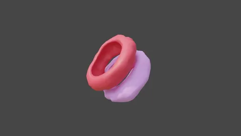 Pamyu Scrunchie - Blender 3d models