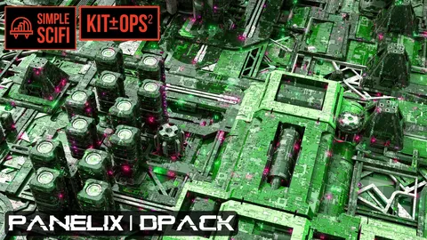 Panelix Dpack - Blender 3d models