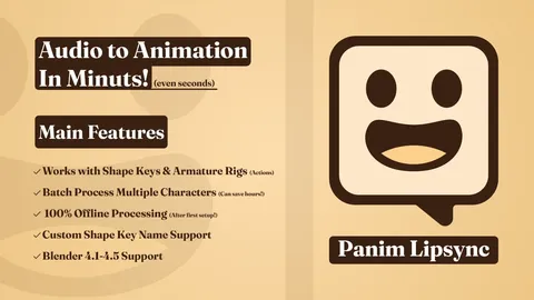Panim LipSync - Blender addons