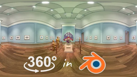Panoramic Render Project - Blender scenes