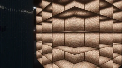 Parallax Mapped Rooms - Blender shaders