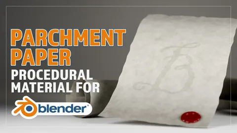 Parchment Paper - Blender shaders