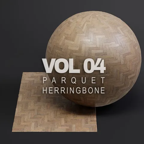 Parquet Vol 04 Herringbone - Blender textures & materials