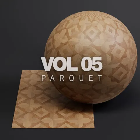 Parquet Vol 05 - Blender textures & materials