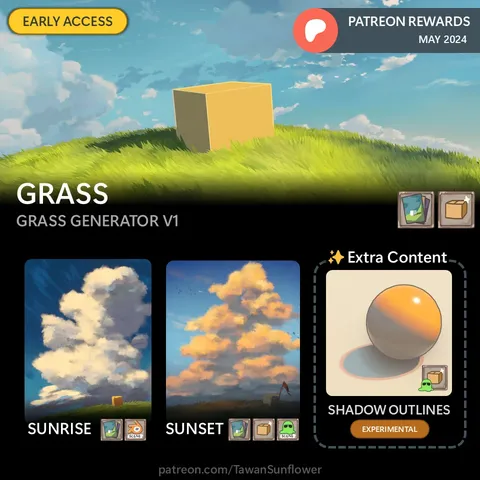 Patreon Rewards May 2024 - Blender geometry nodes