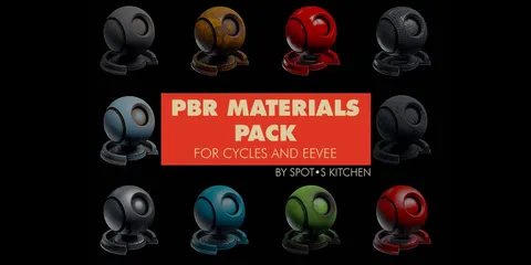 PBR Materials Pack - Blender shaders