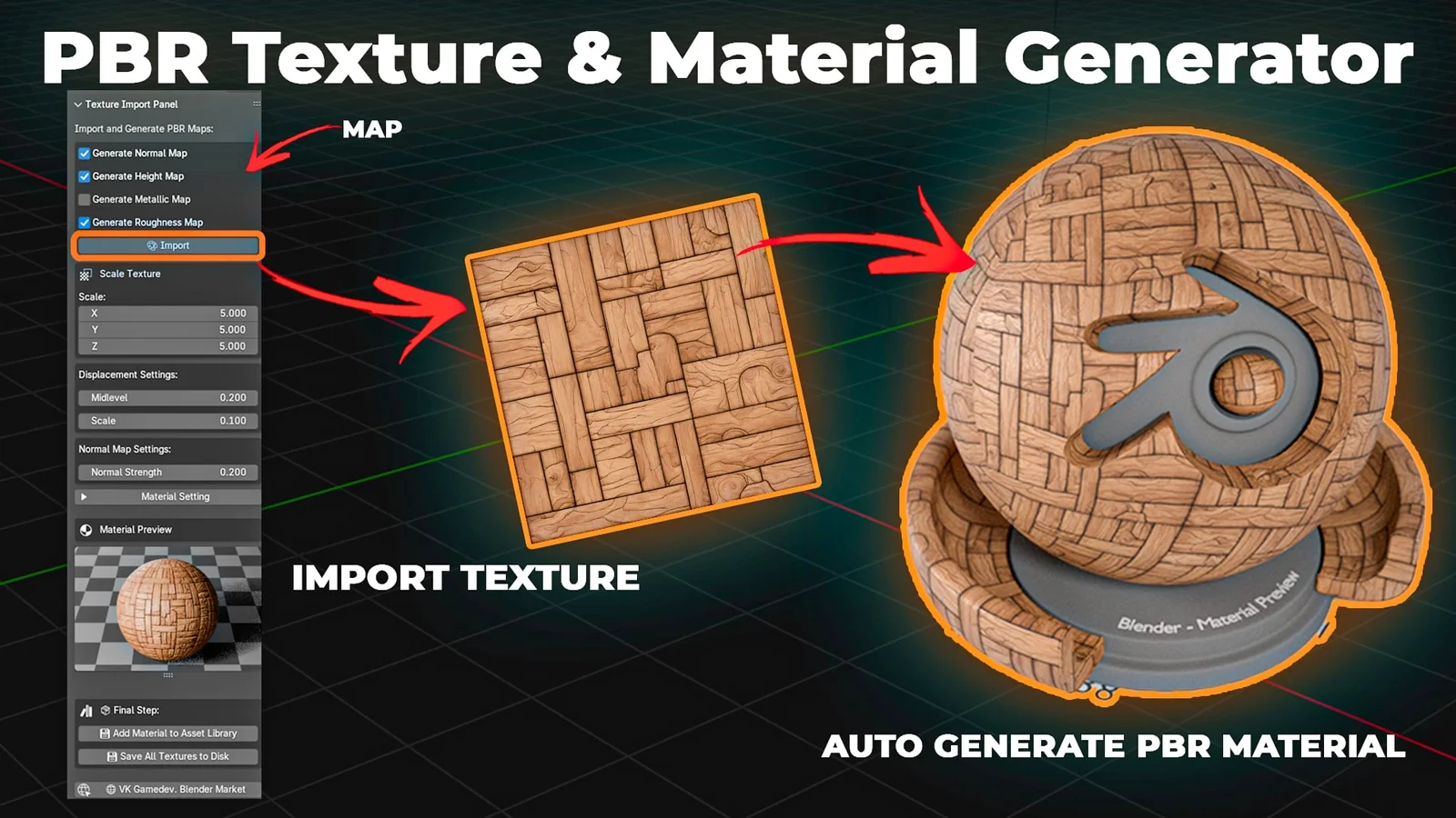 PBR Texture & Material Generator screenshot 2
