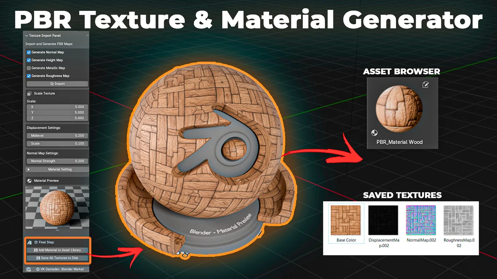 PBR Texture & Material Generator screenshot 3