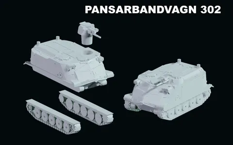 Pbv 302 APC - Blender 3d models