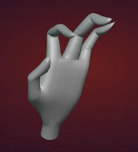 Peaches Severed Hand - Blender 3d models