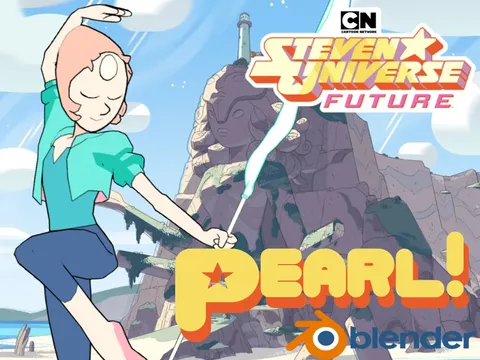 Pearl (Steven Universe Future) - Blender 3d models