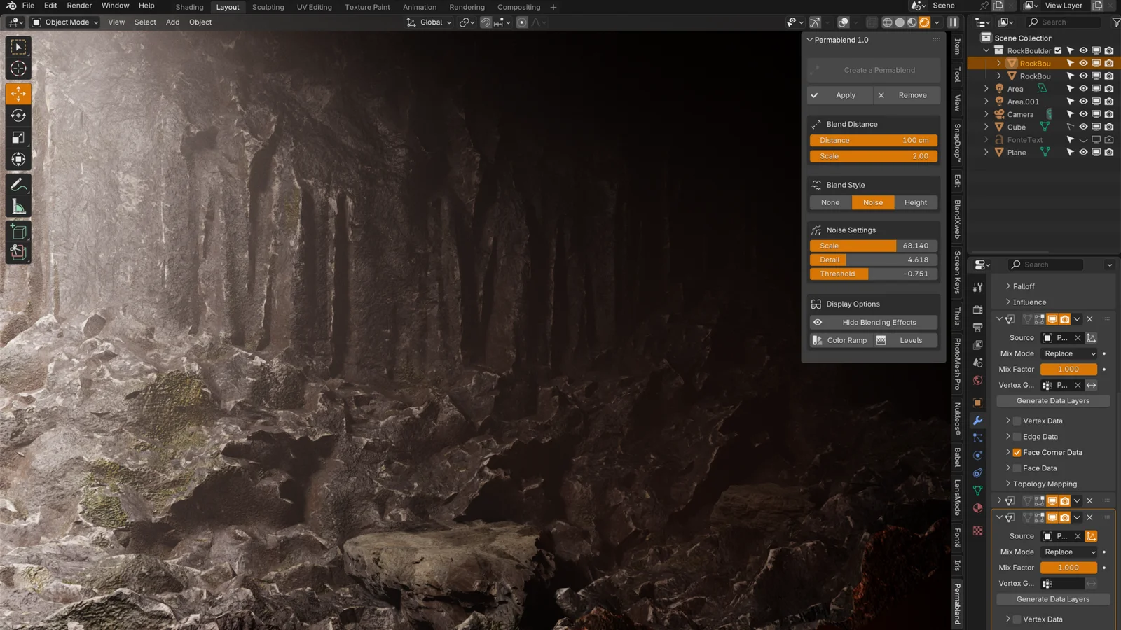 PermaBlend screenshot 2