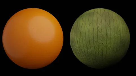 Persimmon Materials - Blender textures & materials