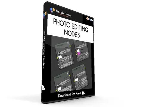 Photo Editing Nodes - Blender addons