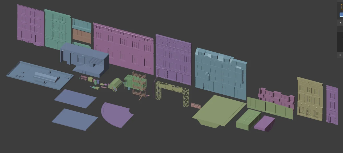 Photorealistic City Street Assets screenshot 2