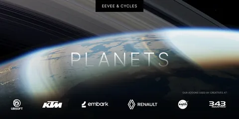 Physical Celestial Objects - Blender addons