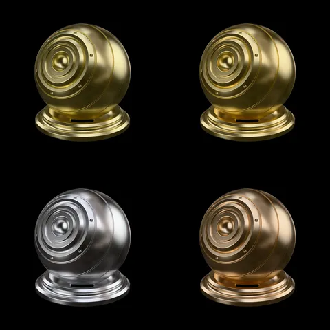 Physically Accurate Metals - Blender shaders