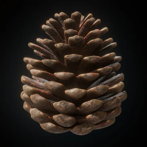 Pinecone Generator - Blender geometry nodes