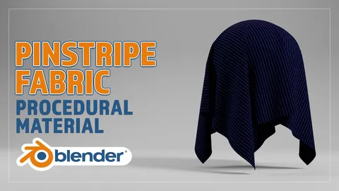 Procedural Pinstripe Fabric - Blender shaders