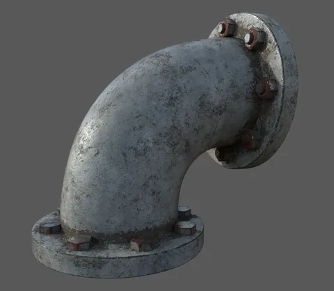Pipe Kitbash - Blender 3d models