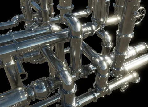 Pipes Kit - Blender 3d models