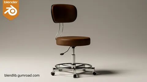 Pivot Office Chair - Blender 3d models