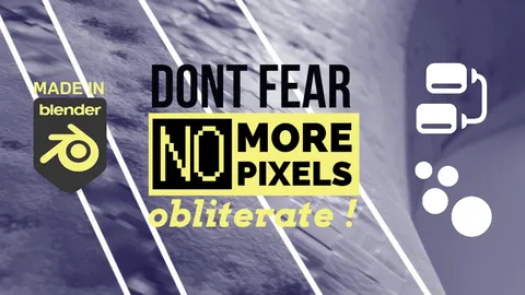 Pixel Obliterator - Blender shaders