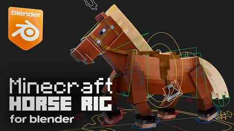 PKZ Horse - Blender 3d models