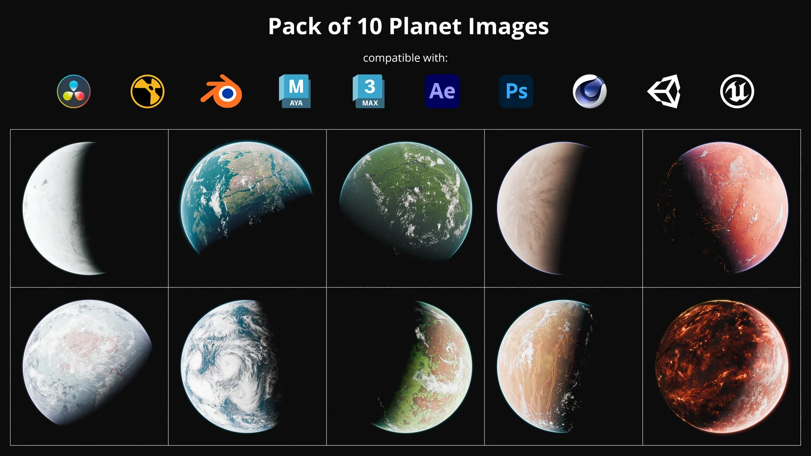 Planets Image Pack screenshot 2