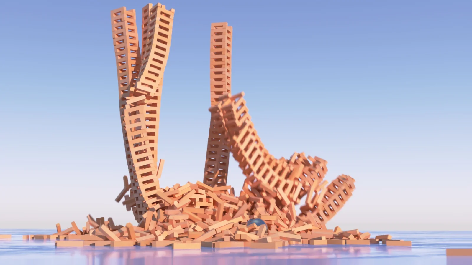 Plank Tower Simulation screenshot 2