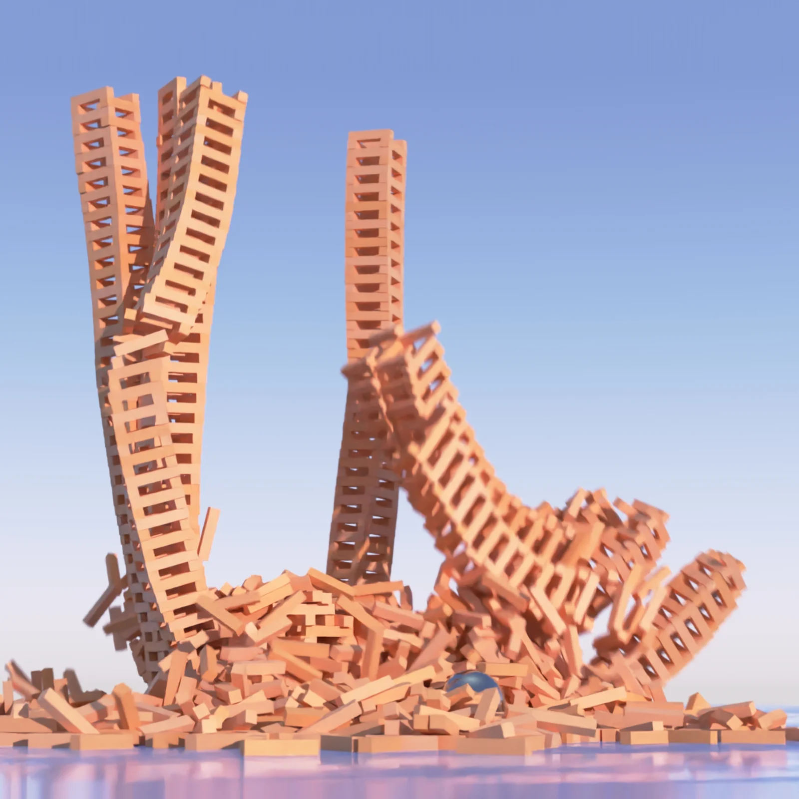 Plank Tower Simulation screenshot 3