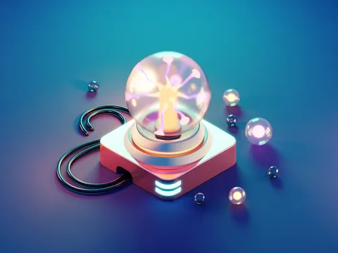 Plasma Orb Scene - Blender scenes