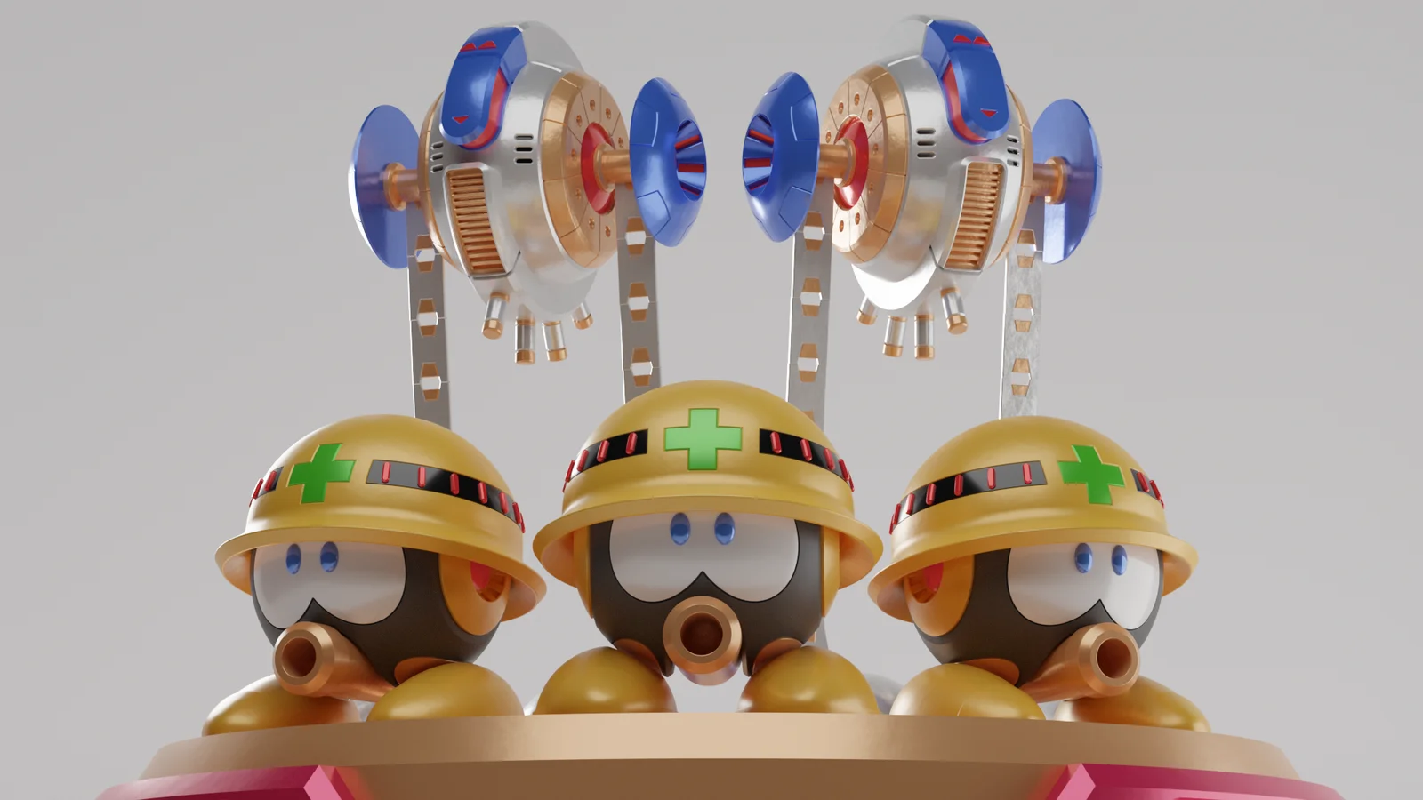 Plasticity Course: Megaman Robots screenshot 2