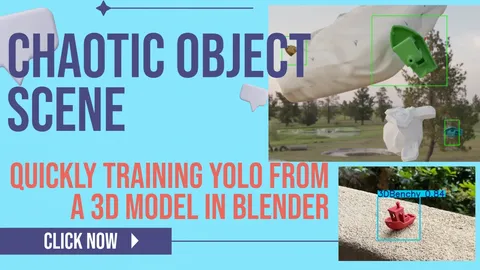 Object Detection Dataset Scene - Blender scenes